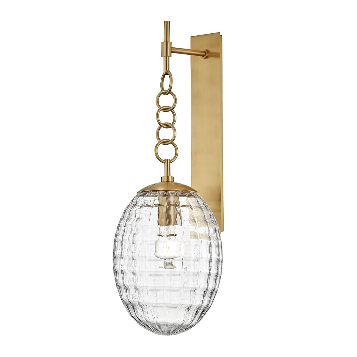 Venice Wall Sconce in Aged Bra