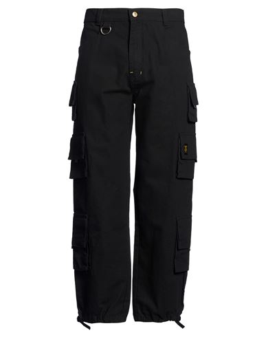 Man Pants Black Size L Cotton