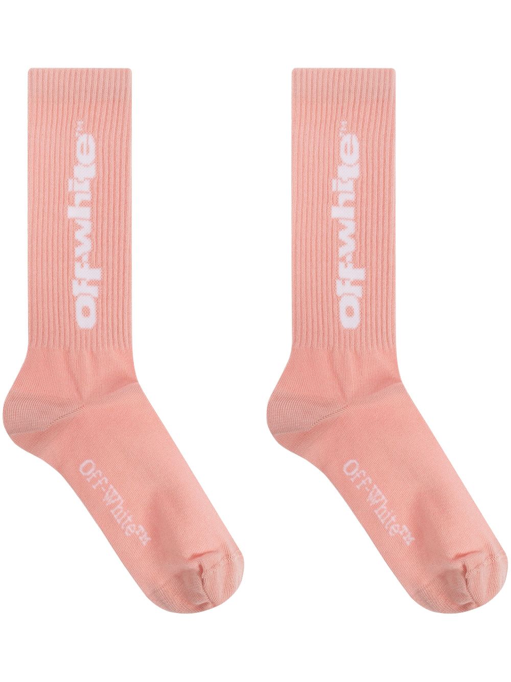 Logo-print socks - Pink