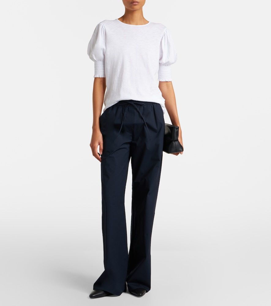 Sue cotton jersey T-shirt