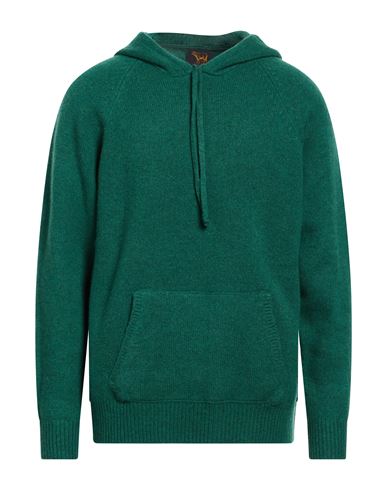 Man Sweater Green Size XL Lambswool