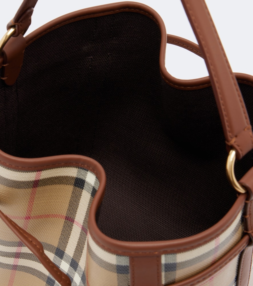 Check Small bucket bag
