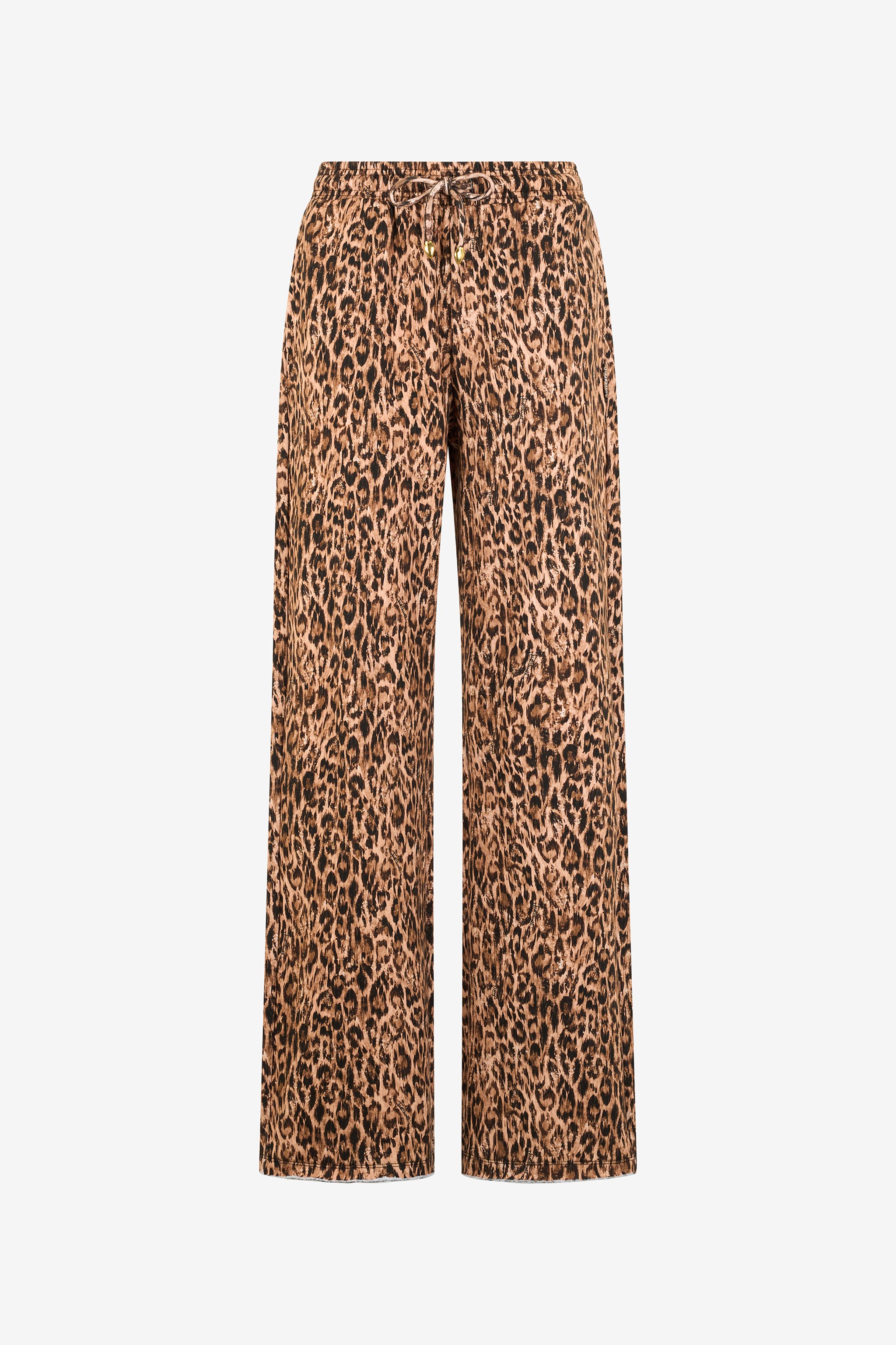 Leopard Skin Print Trousers