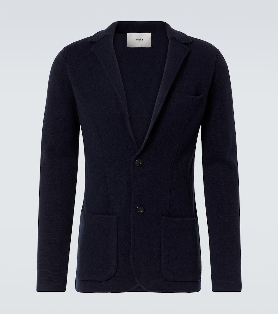 Mr Poole wool and cashmere cardigan