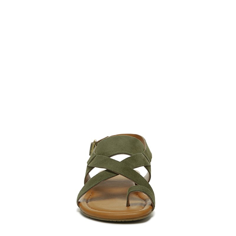 Women's Gia Sandals (Olive Green Suede)