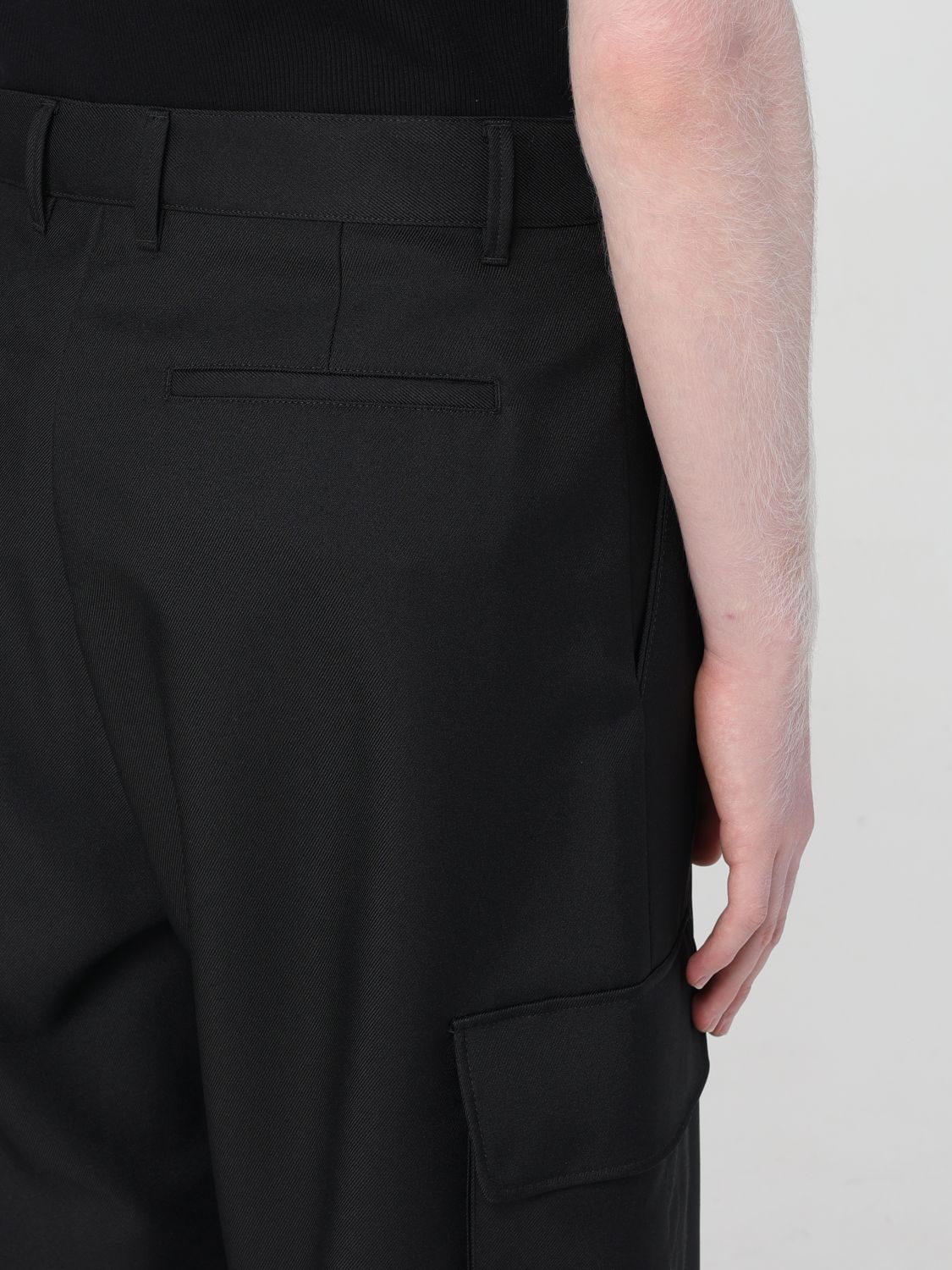 Pants Men color Black