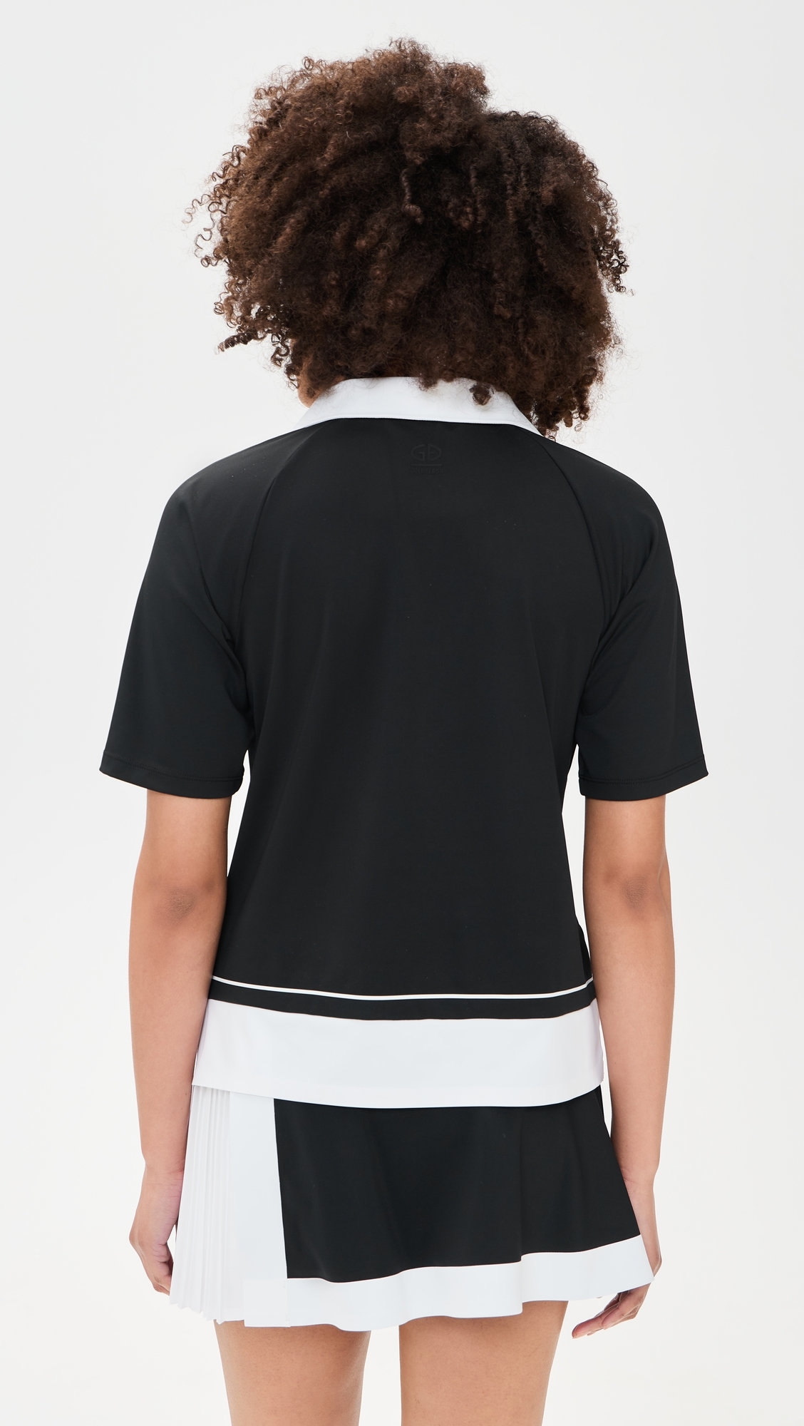 Piccola Polo Top Black
