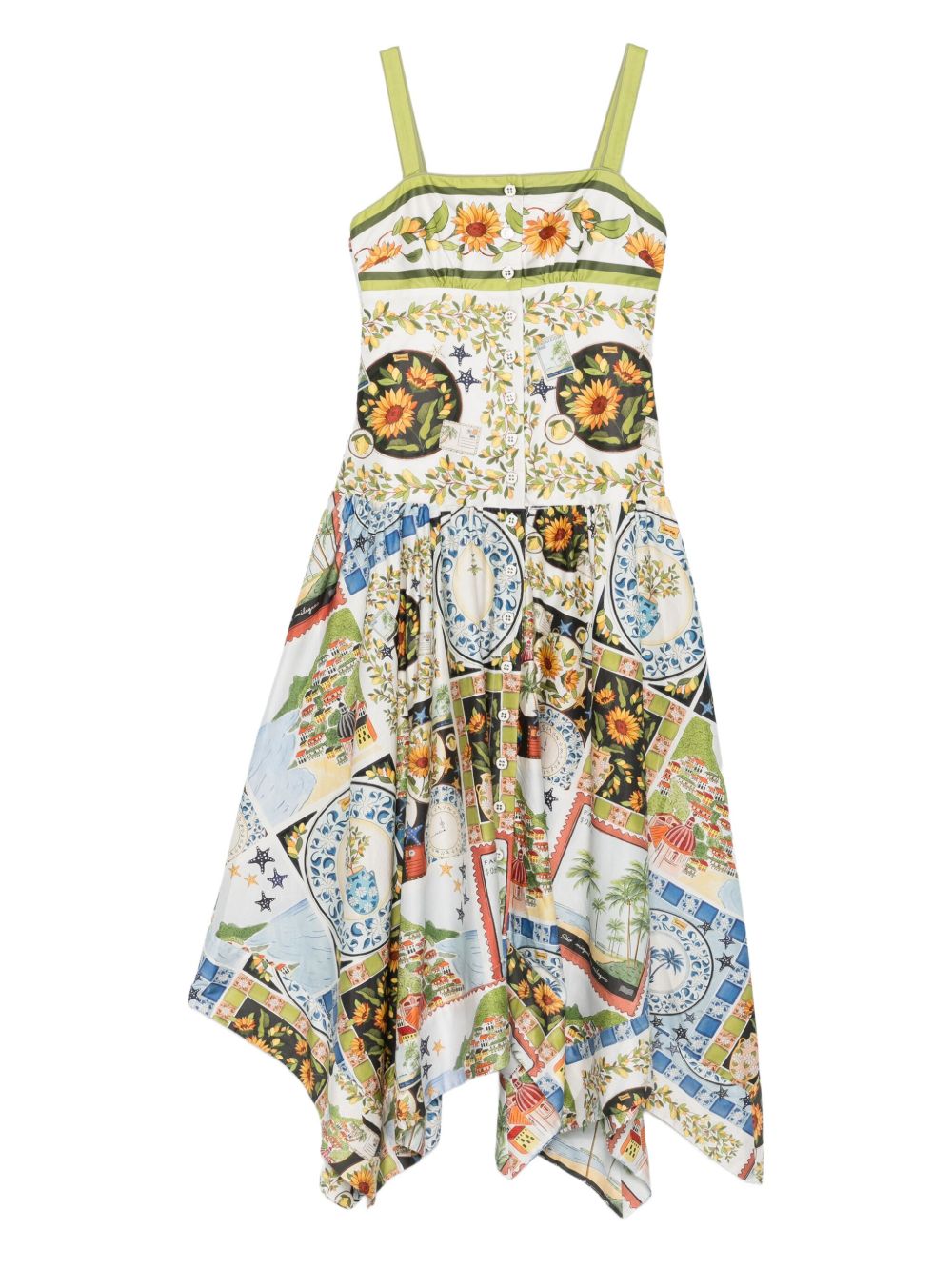 Latin Trip dress - Green