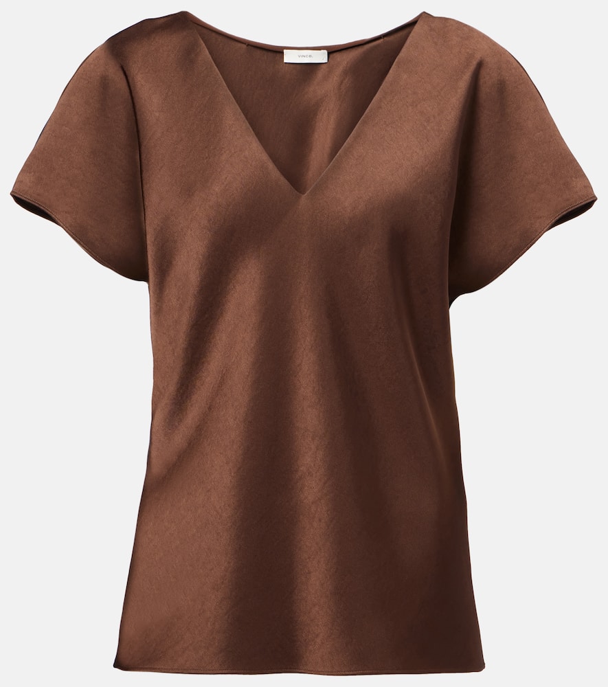 Satin blouse