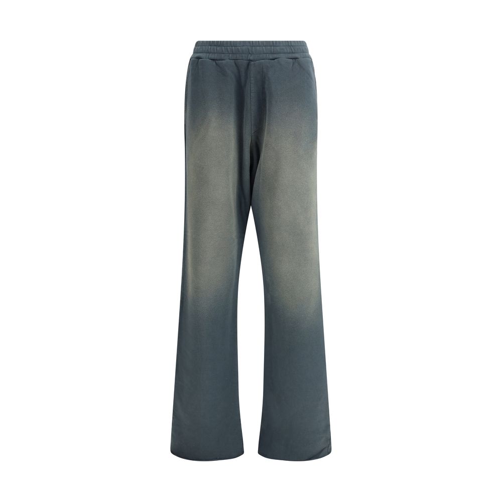 Shaded Cotton Joggers — Gray