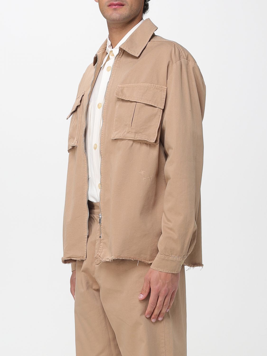 Shirt Men color Beige