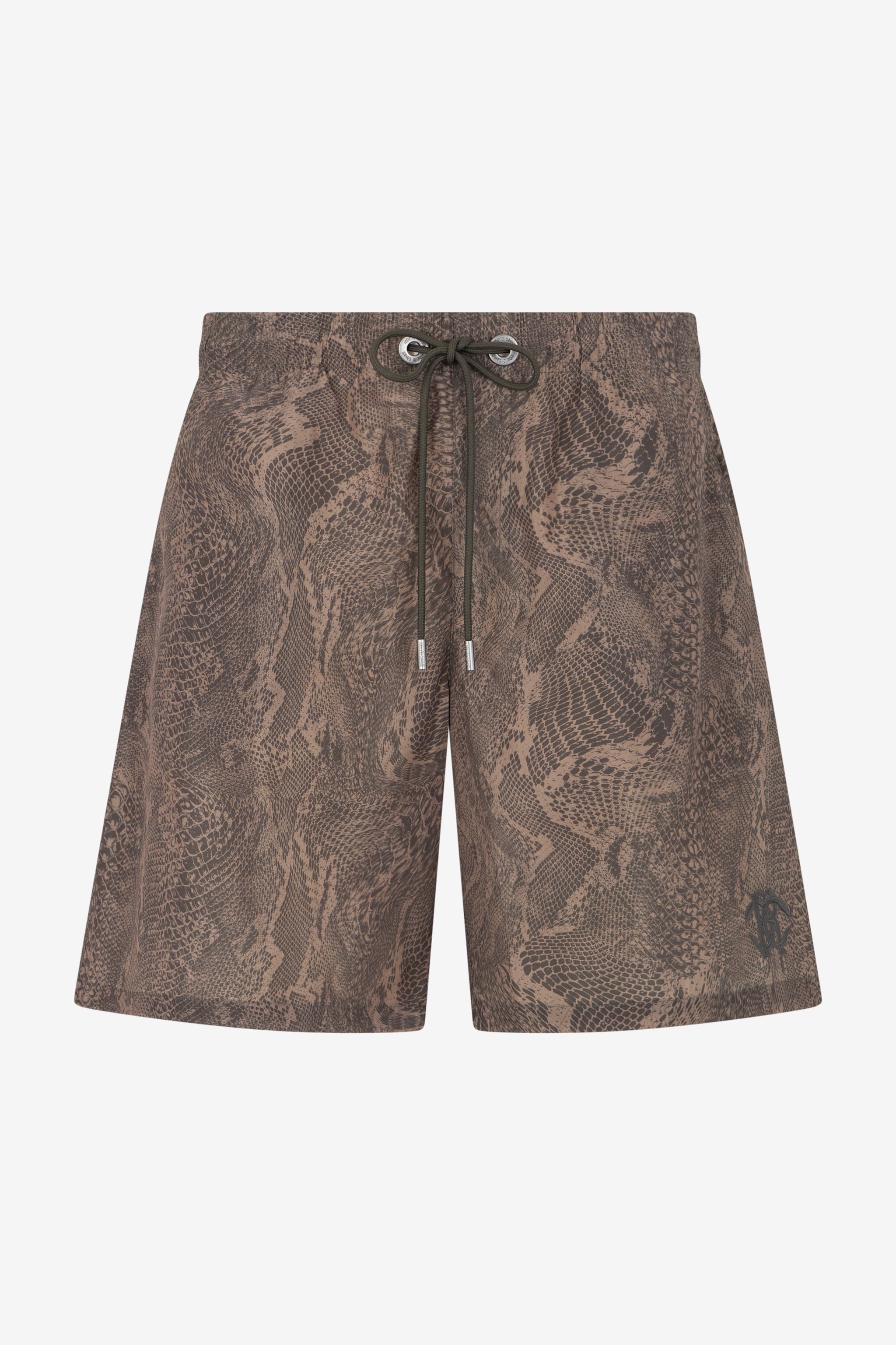 Swimsuit In Dark Python Print