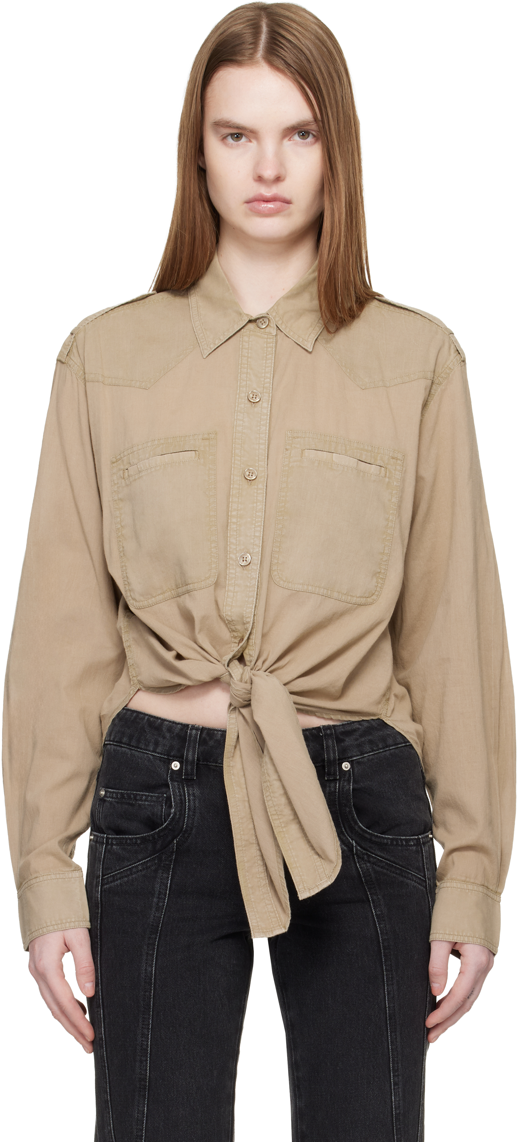 Khaki Valiane Shirt