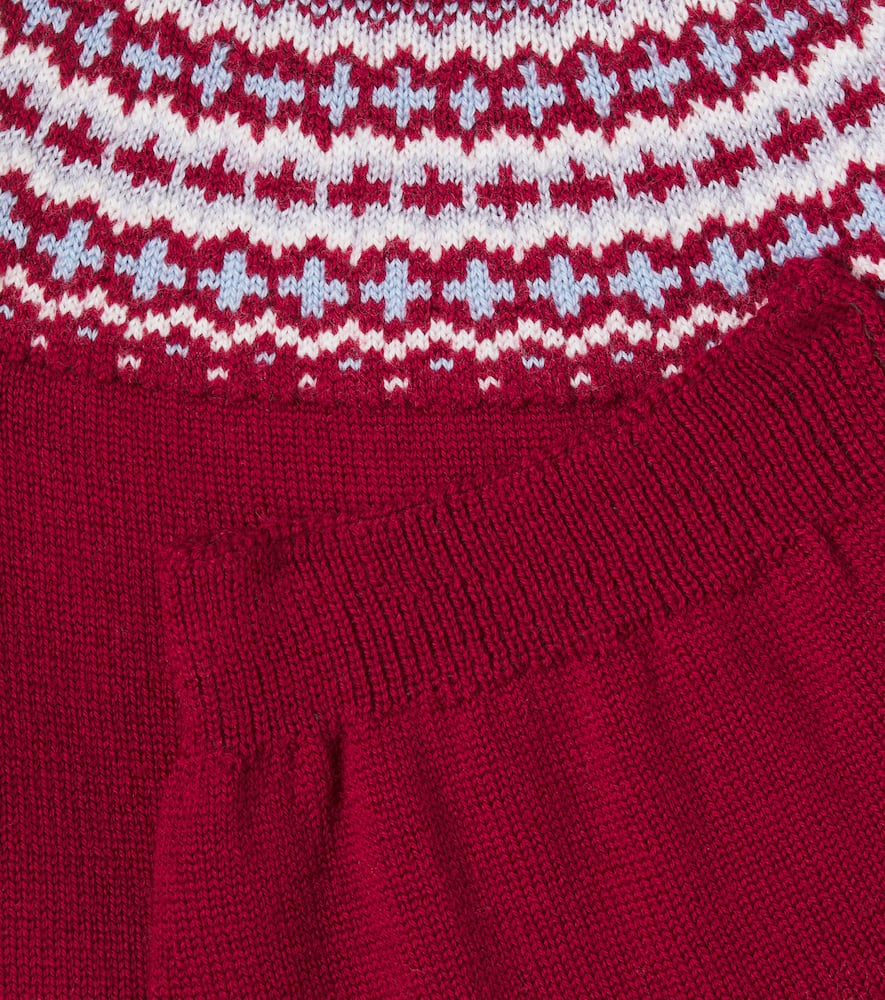 Baby Lyle wool sweater and pants set