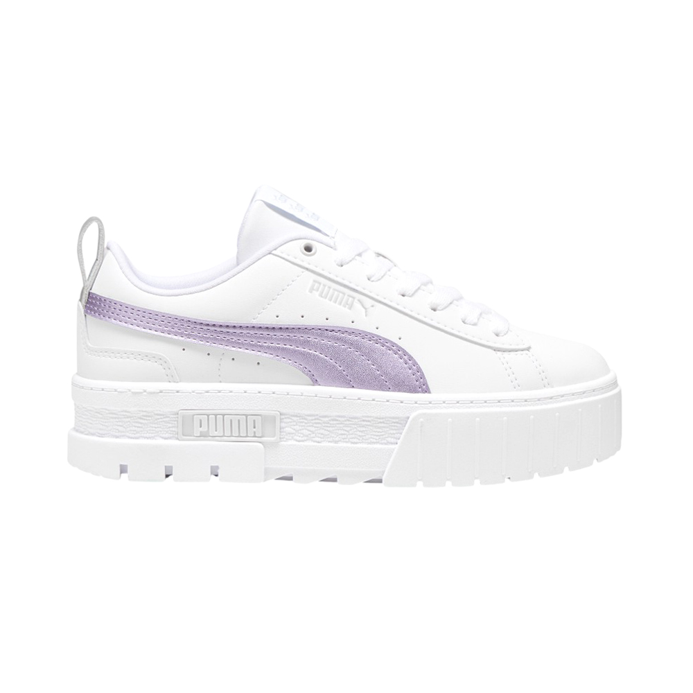 Mayze Glow-Up Metallic Platform Lace Up Sneakers
