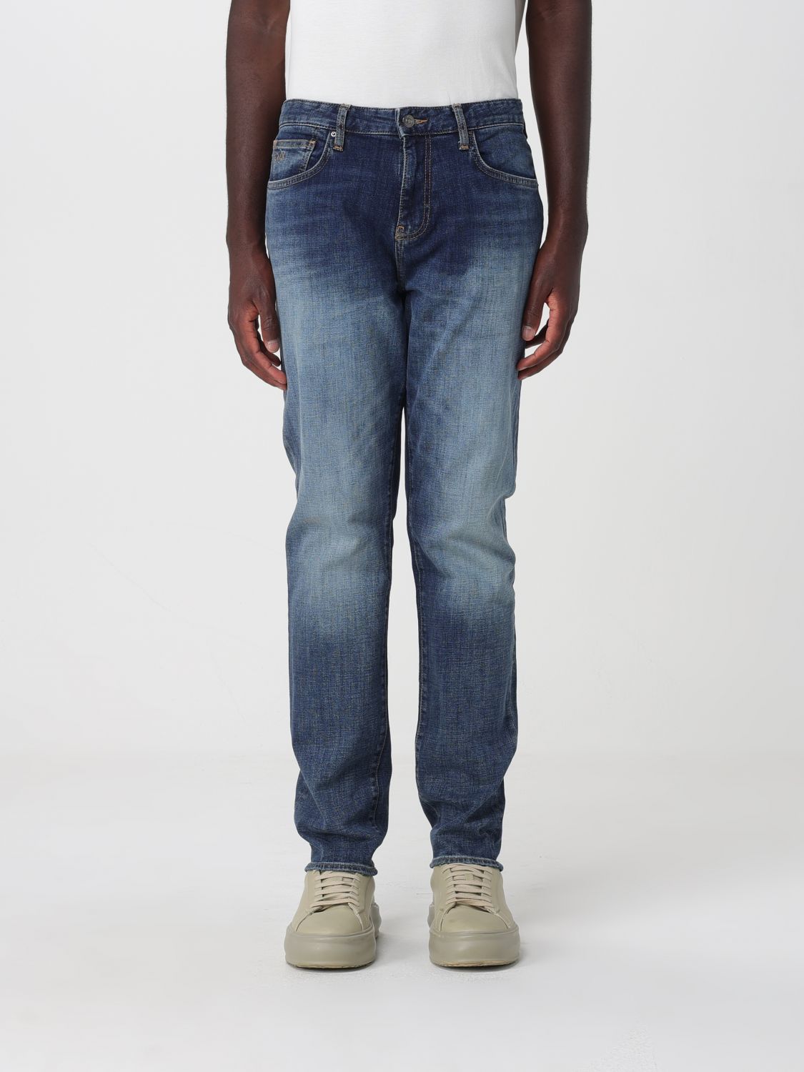 Jeans Men color Denim
