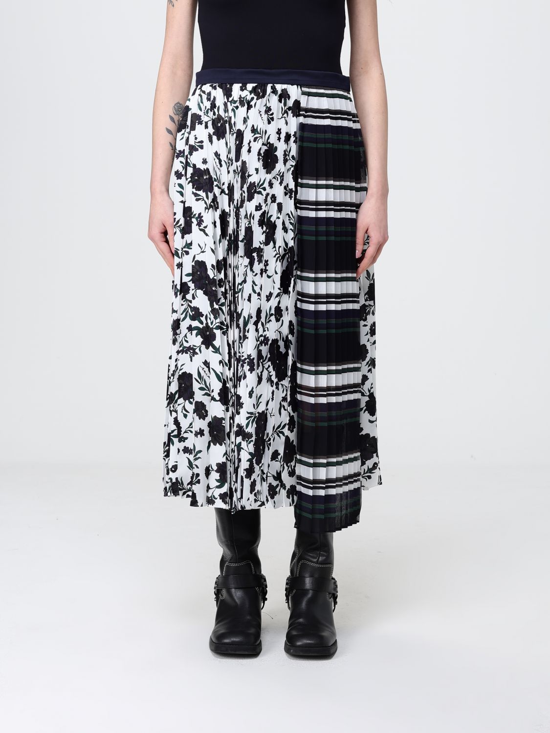 Skirt Woman color White