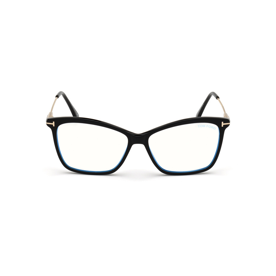 Blue Light Block Cat Eye Ladies Eyeglasses FT5687-B 001
