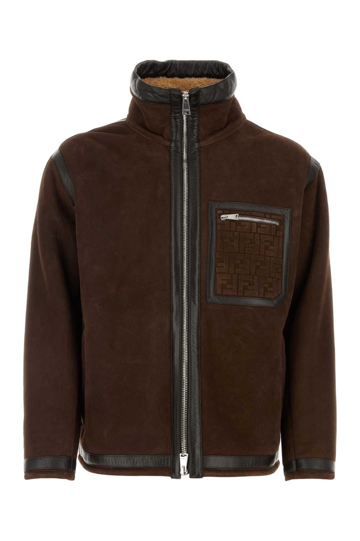 Montone Jacket — Brown