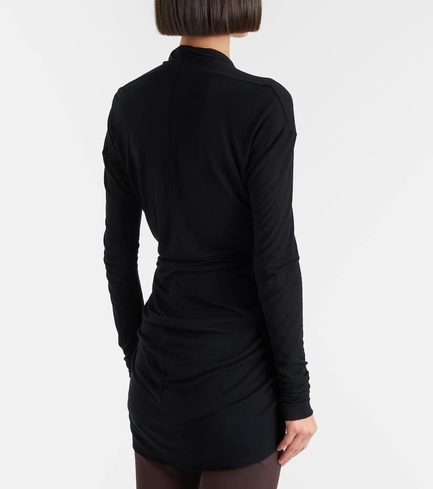 Gathered minidress