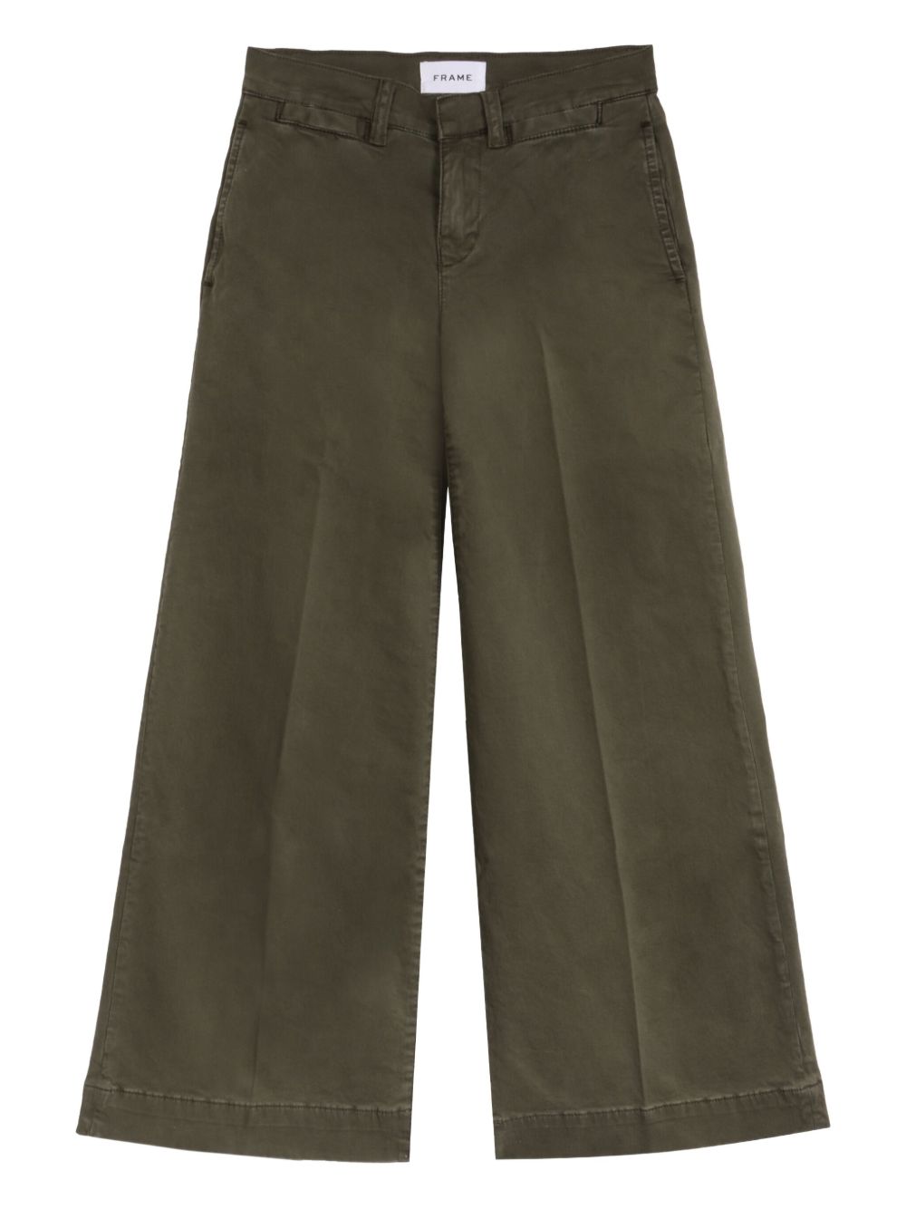 Le Pixie wide-leg trousers - Neutrals