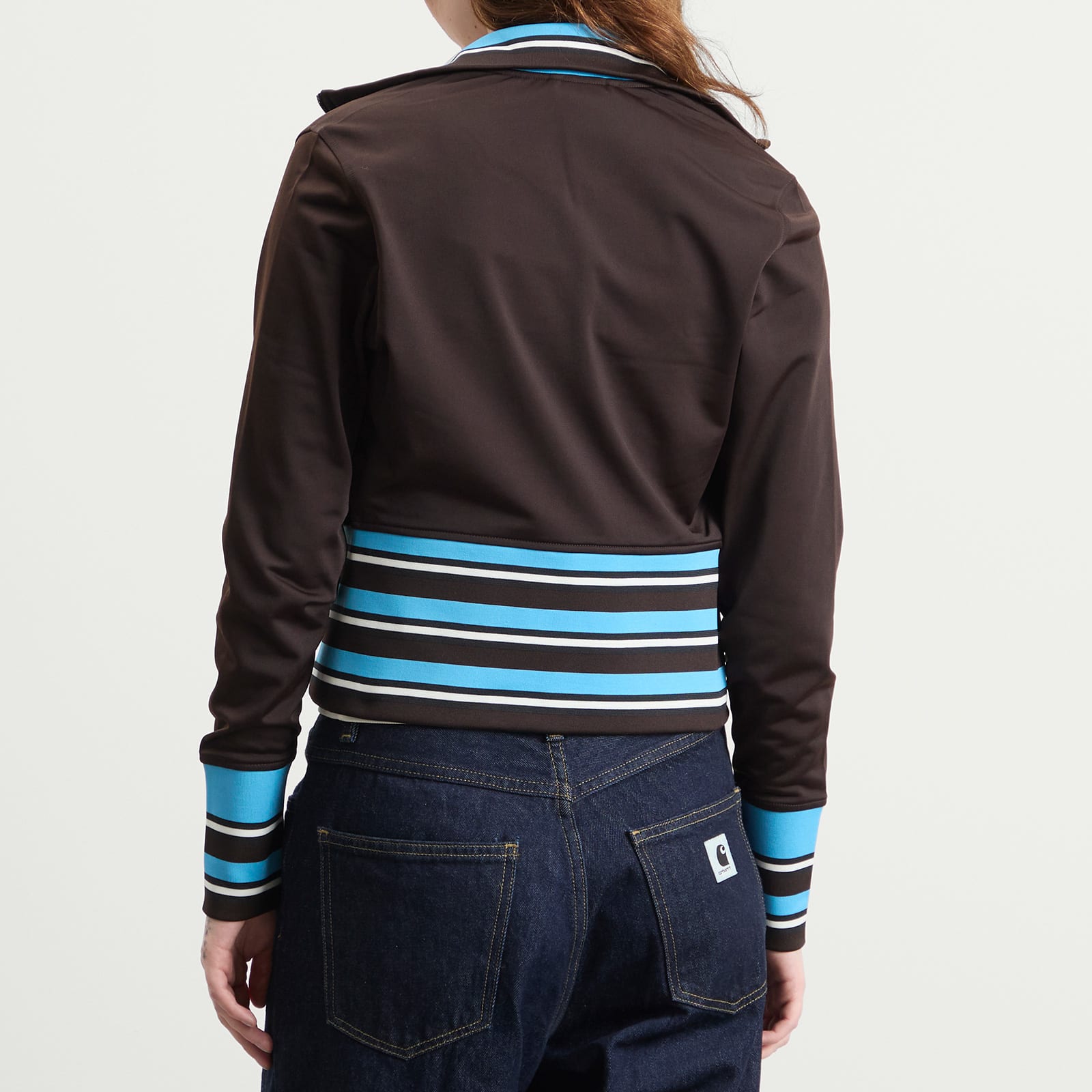 Women's Vintage Track Top Aurora Coffee