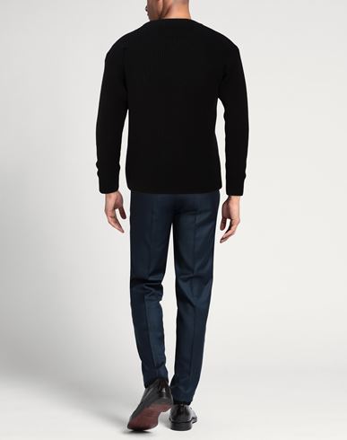 Man Sweater Black Size M Wool, Polyamide