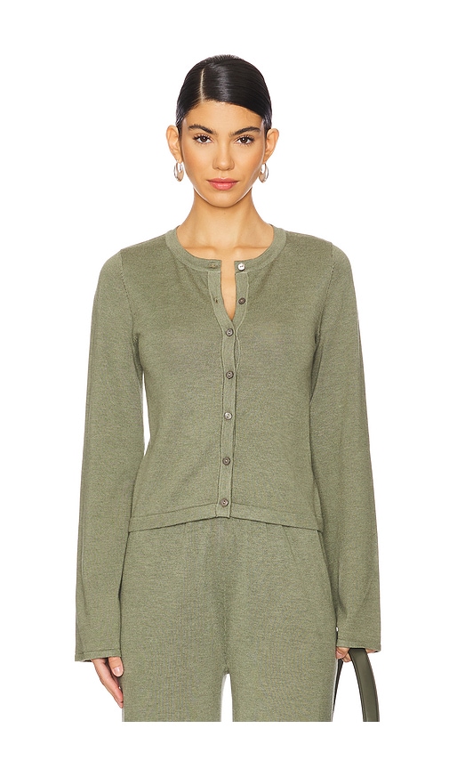 SNDYS x REVOLVE August Button Down Top in Brown.  XXL. Also in L, M, S