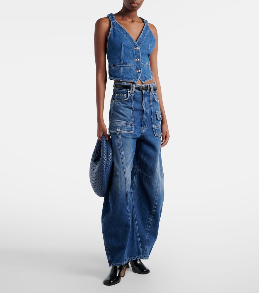 Dama denim vest