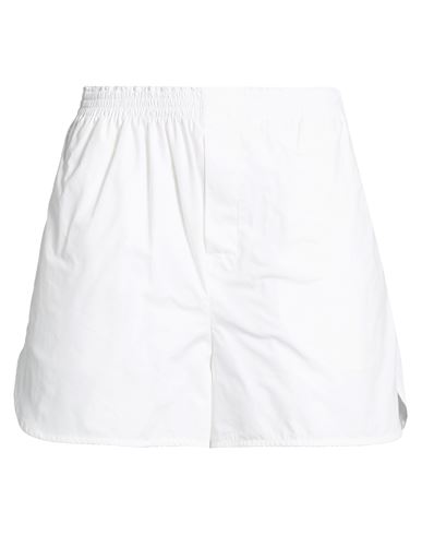 Garments Woman Shorts & Bermuda Shorts White Size S Cotton