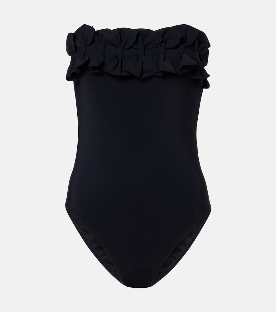 Freya bow-detail bandeau swimsuit