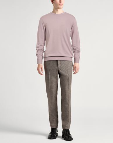 Man Sweatshirt Lilac Size M Viscose, Elastane