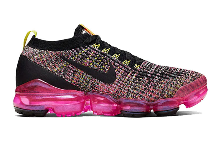 (WMNS) Air VaporMax Flyknit 3 'Black Pink Blast'