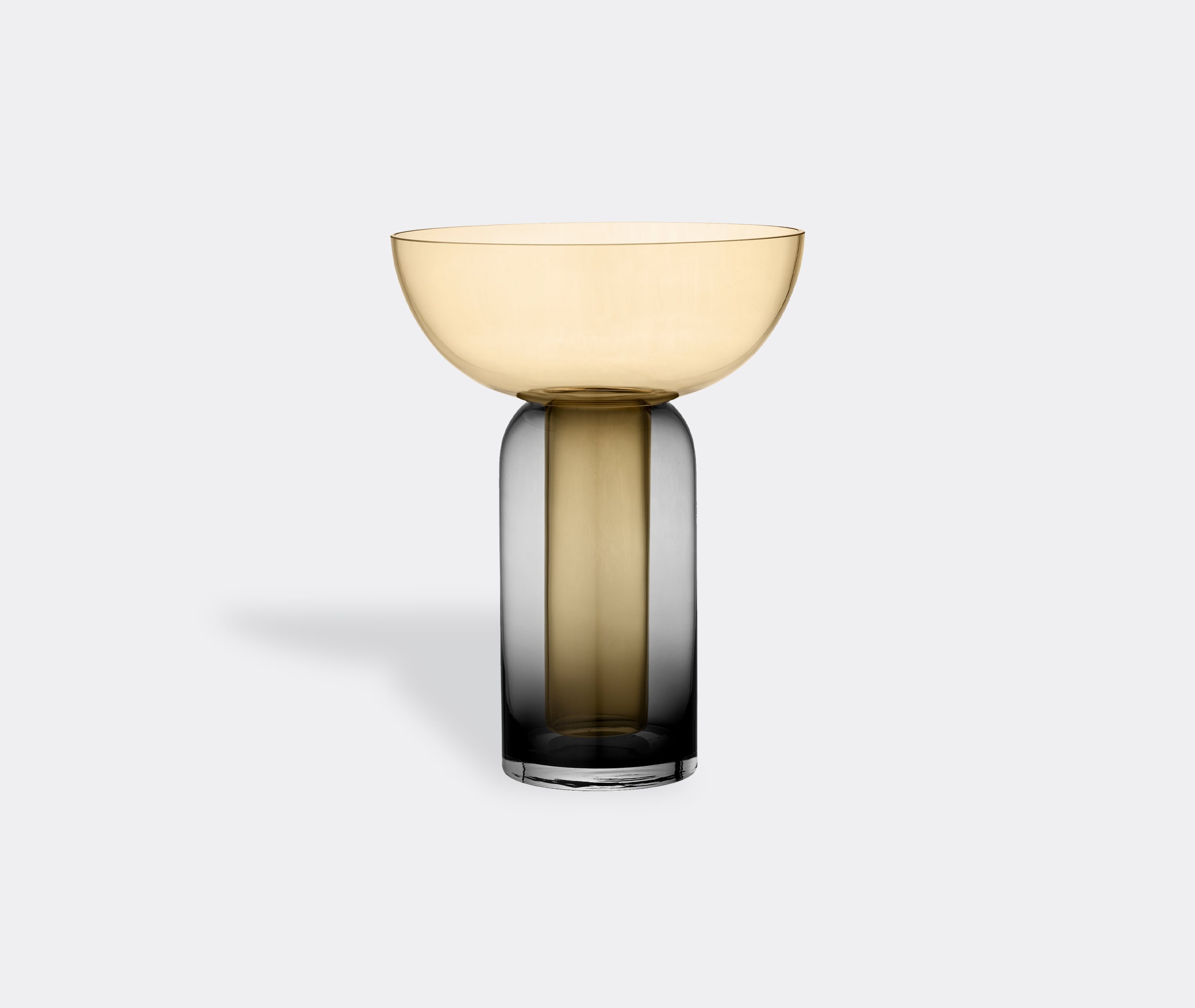 'torus' Vase, Large, Amber