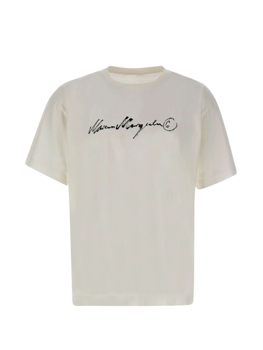 Logo-Print Cotton T-Shirt — White