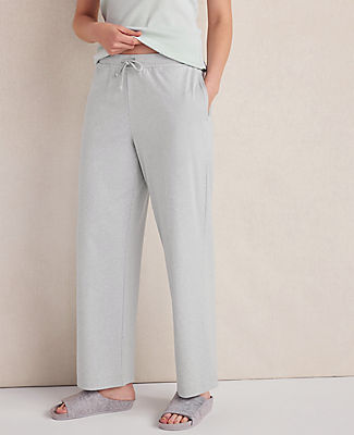 Ann Taylor Haven Well Within Botanical-Dyed Organic Cotton Interlock Pants