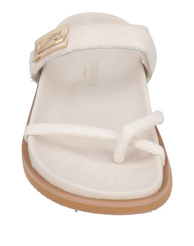Woman Thong sandal Off white Size 7 Leather