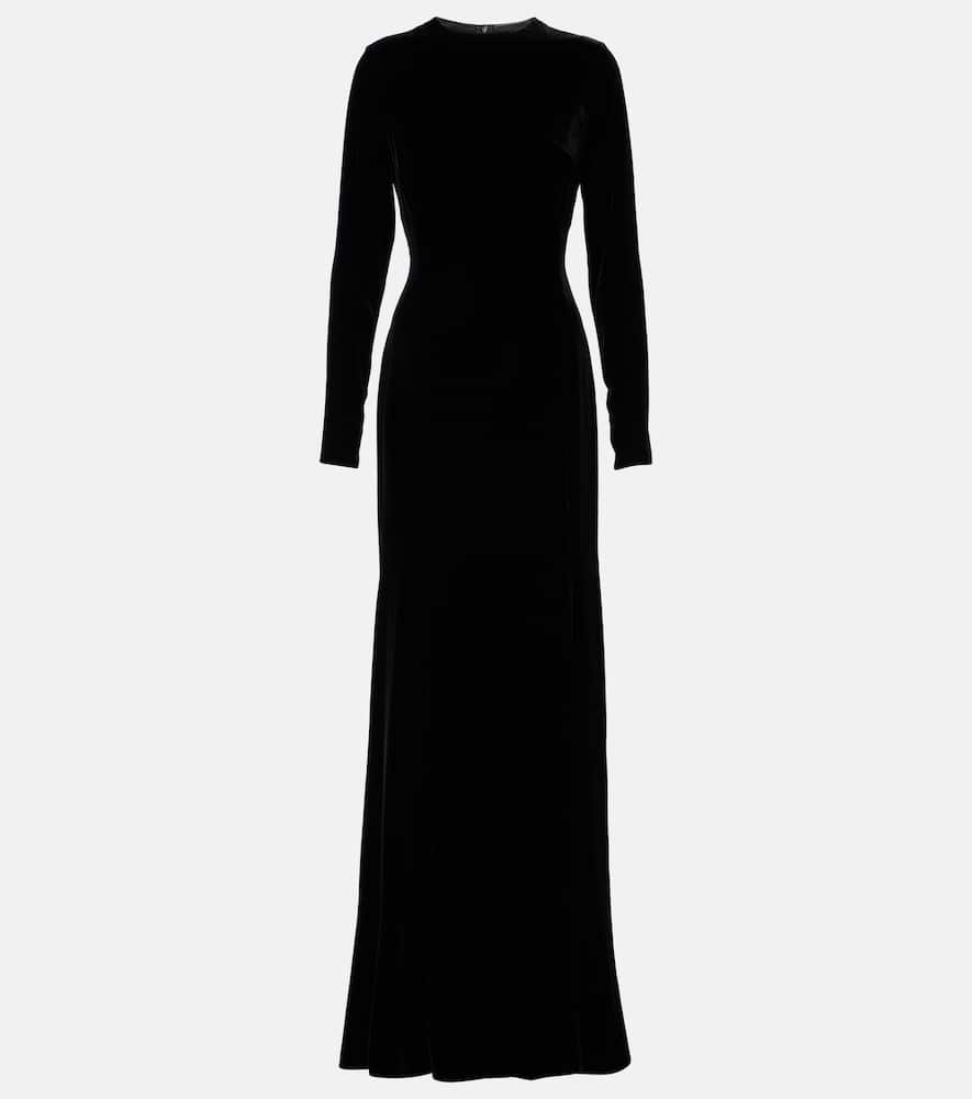 Velvet gown