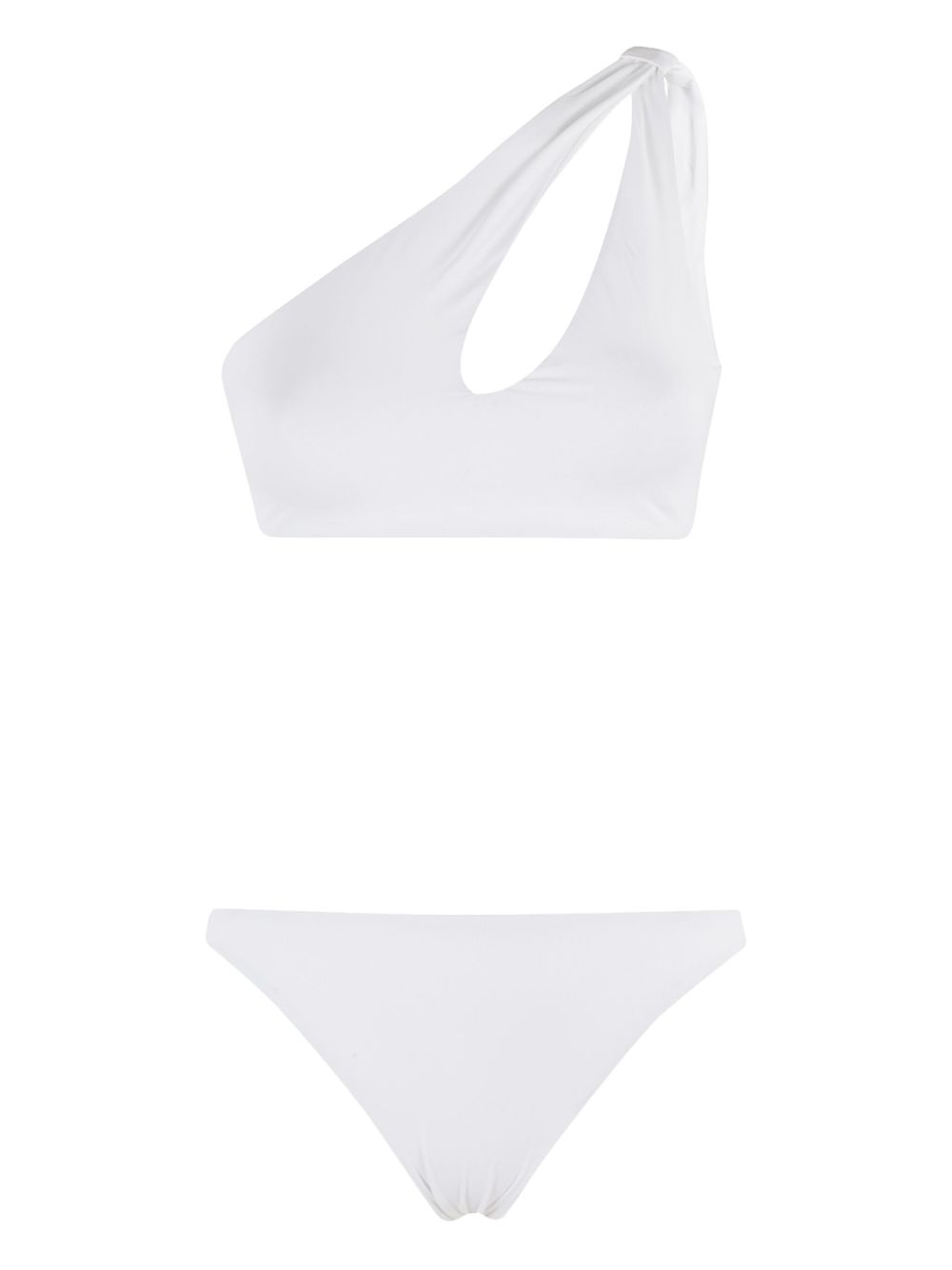 Federica Tosi asymmetric-cut bikini - Black