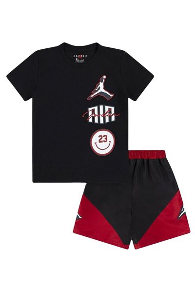 Jordan Kids Logo Detailed Crewneck Tracksuit