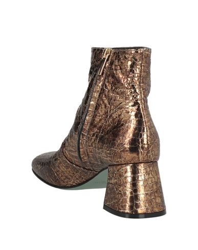 Woman Ankle boots Bronze Size 6 Leather
