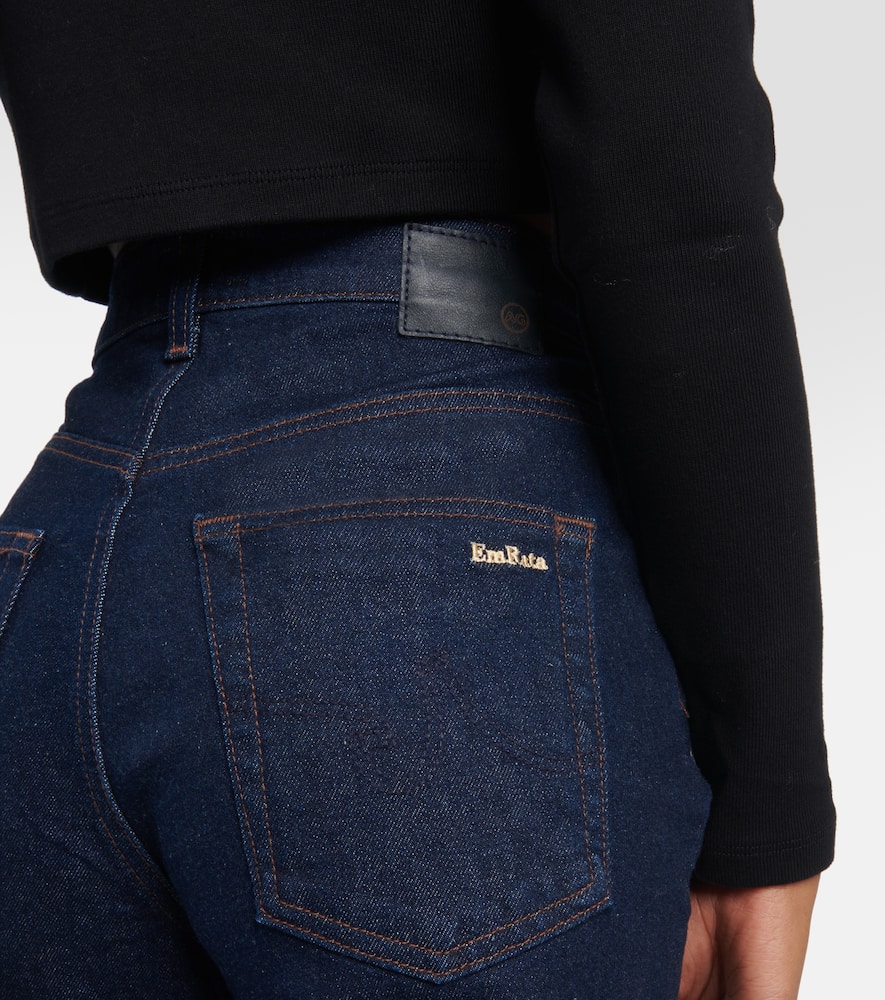 AG Jeans x EmRata Alexxis straight jeans