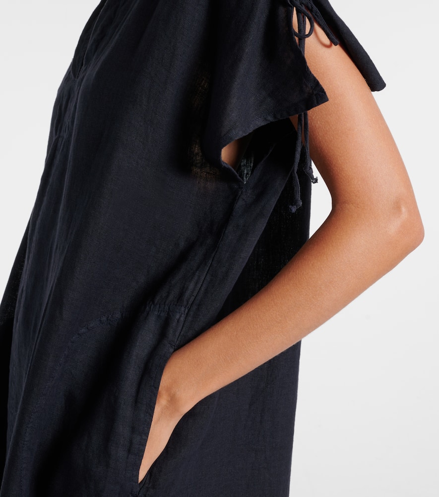 Maeve linen midi dress