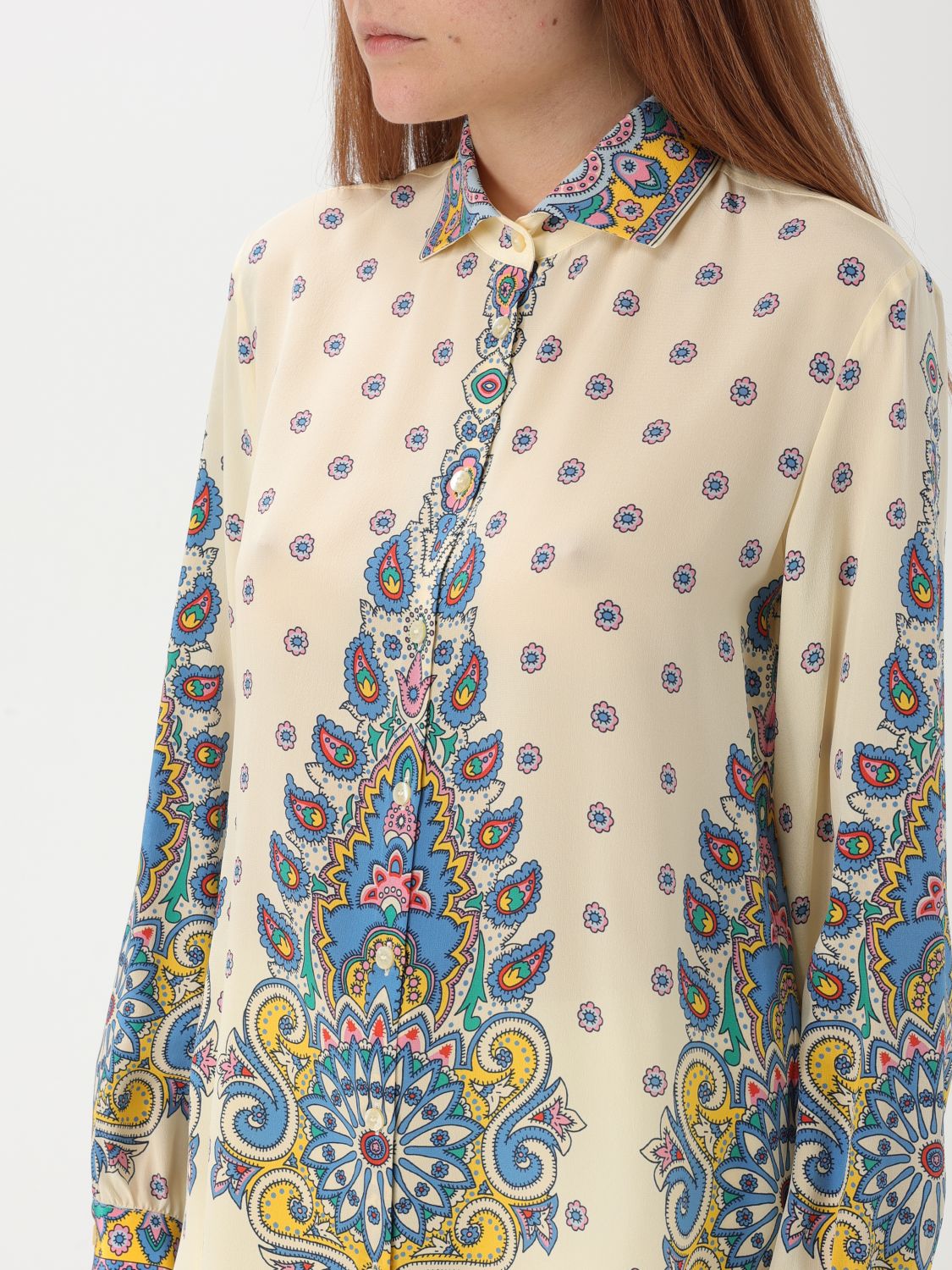 Floral shirt - Neutrals