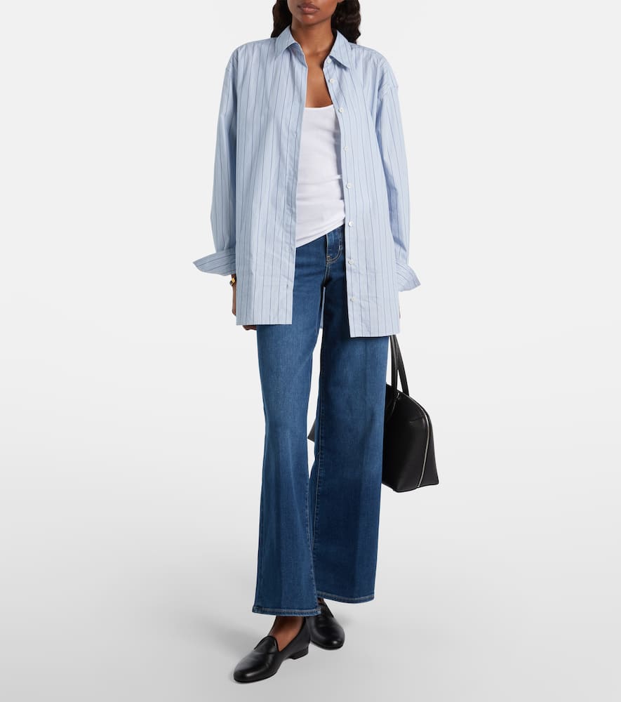 Le Slim Palazzo wide-leg jeans