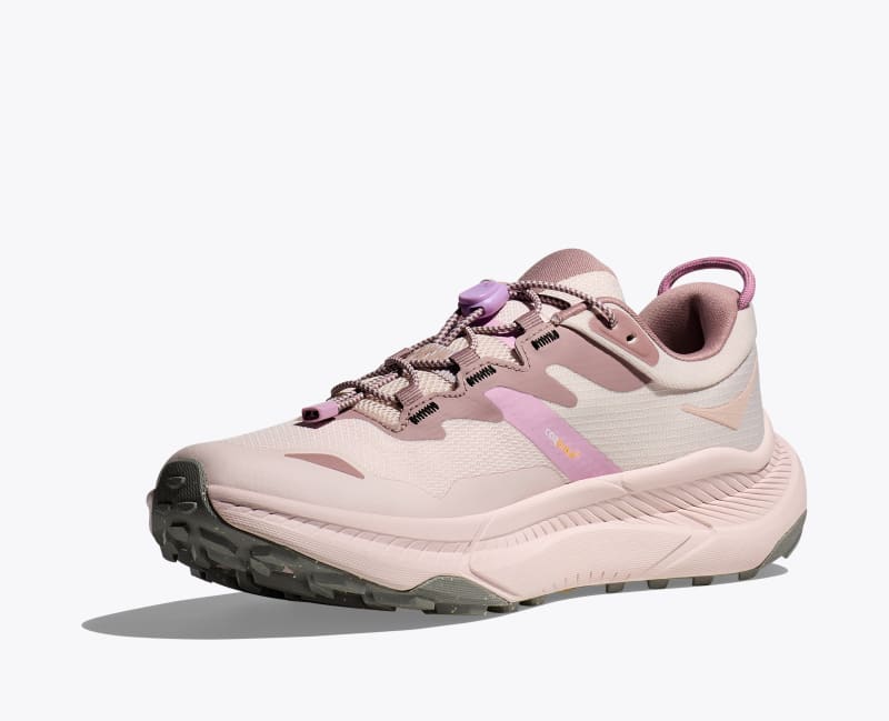 HOKA Women's Transport GTX Shoes in Cosmic Pearl/Cosmic Pearl