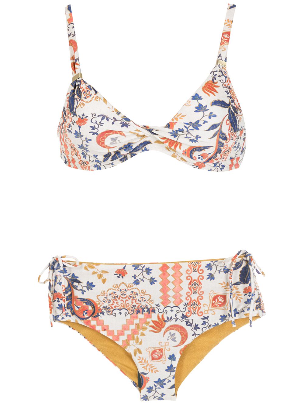 Marcela estampado bikini - Neutrals
