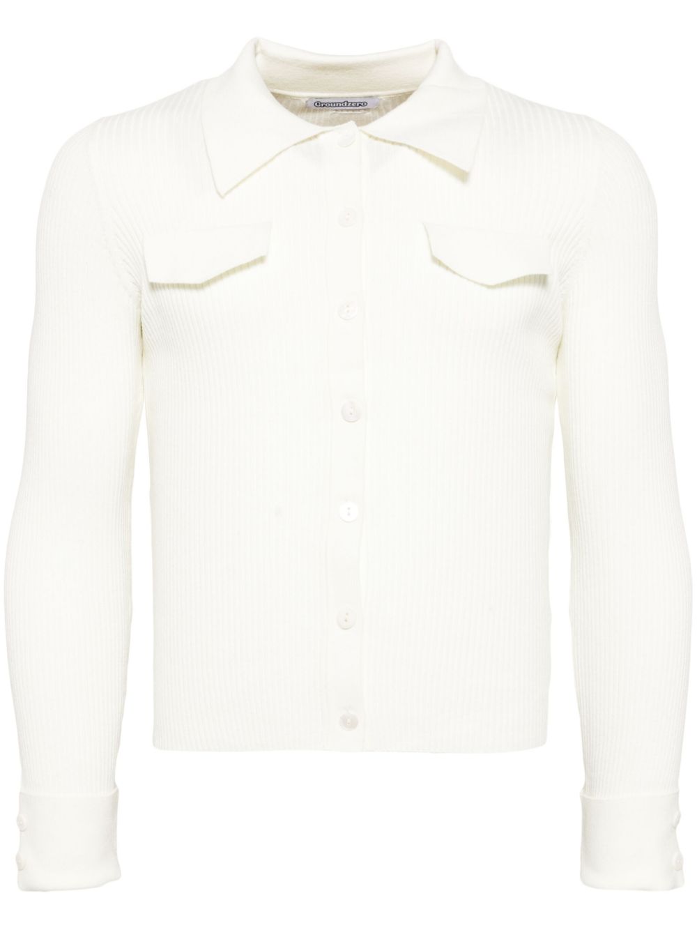 Button-up cardigan - White