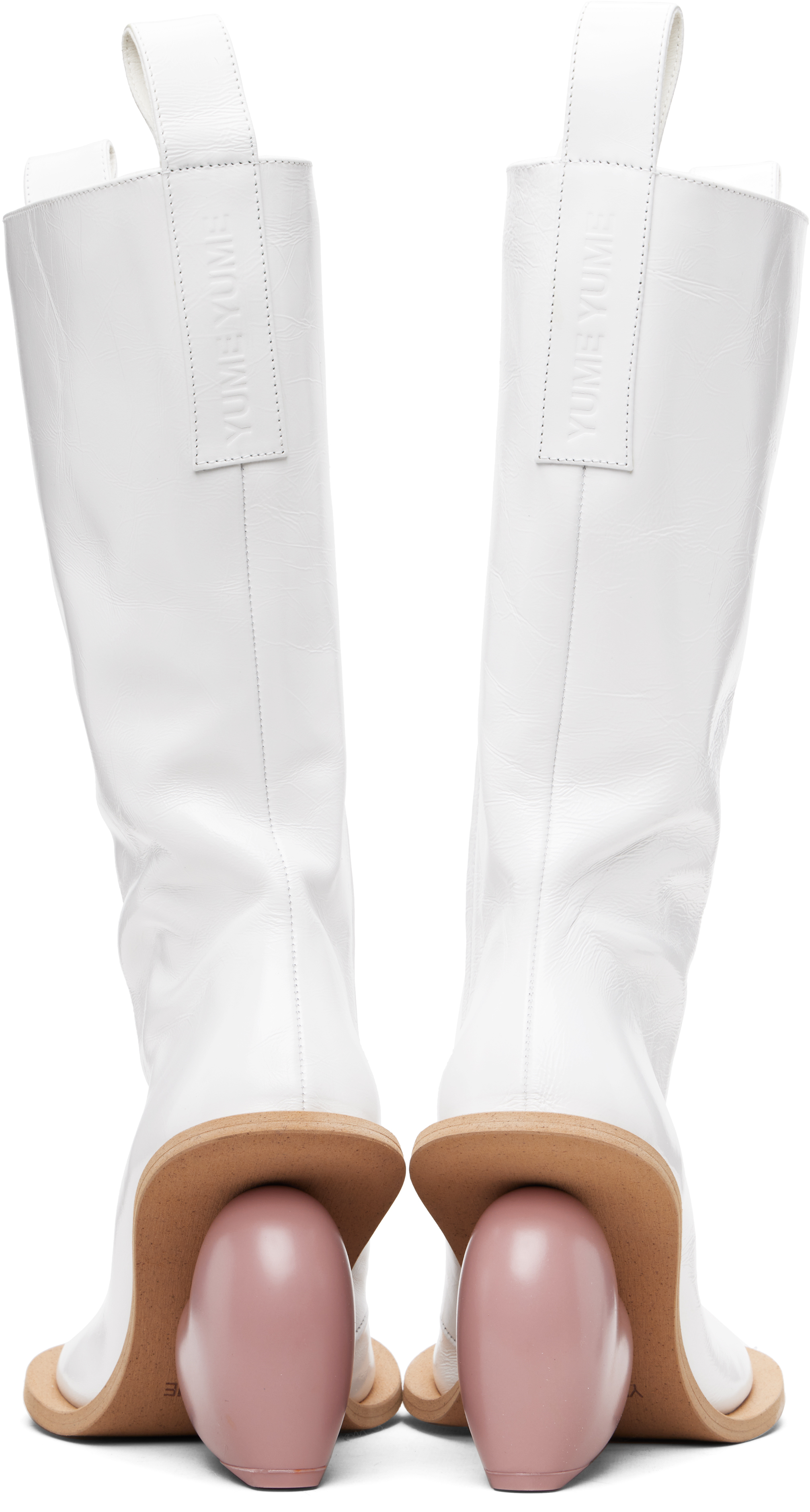 White Love Tall Boots