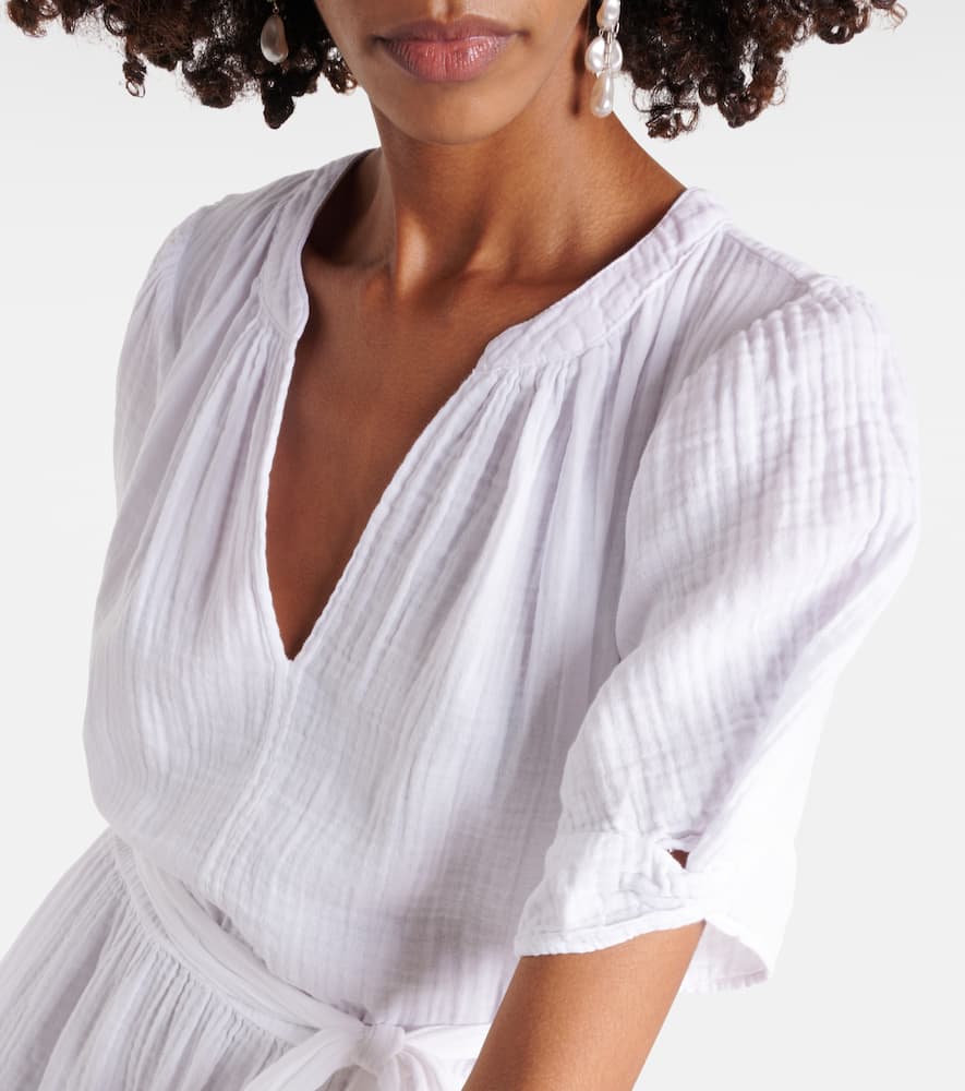 Bella cotton gauze minidress